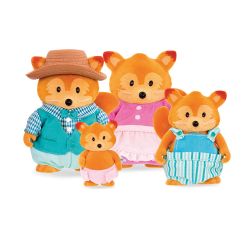 LI'L WOODZEEZ - FAMILLE DE RENARDS TIPPYTAIL JR16